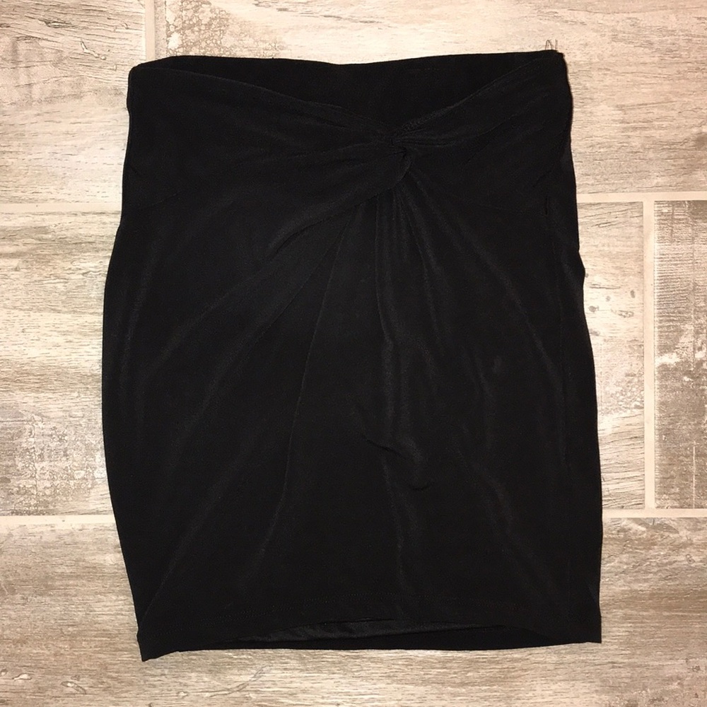 Knot Detail Mini Skirt